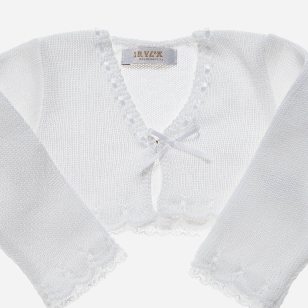 Chaqueta para bebé Puntilla, Irulea - 78227