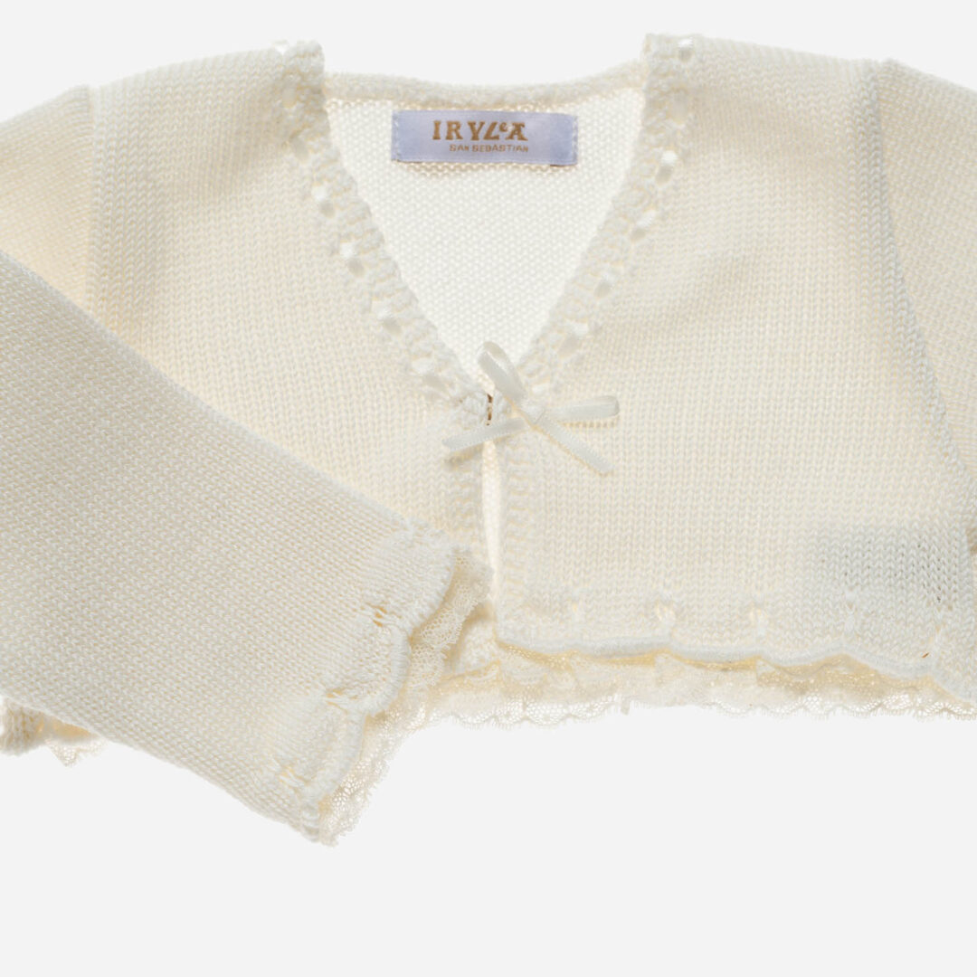Chaqueta para bebé Puntilla, Irulea - 78274