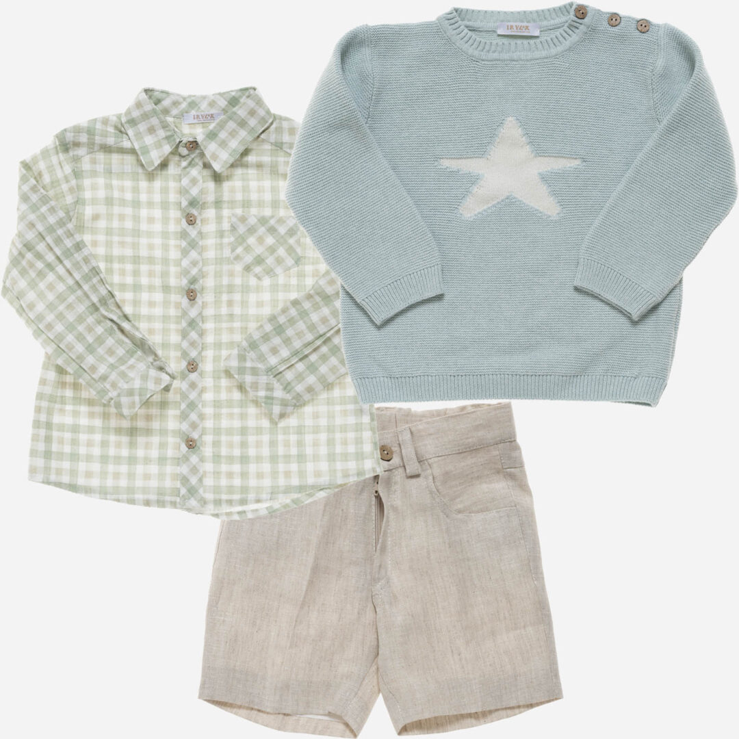Conjunto de niño Estrella 3 piezas, Irulea - 78472