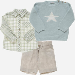 Conjunto de niño Estrella 3 piezas, Irulea - 78472