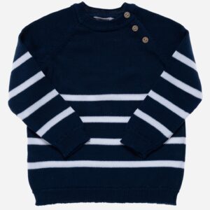 Conjunto de niño Rayas Marino 3 piezas, Irulea - 78134