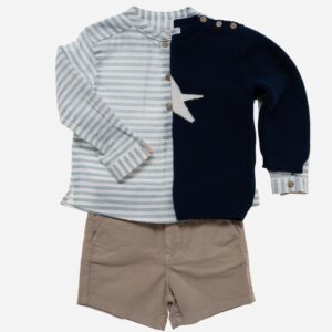 Conjunto de niño Estrella 3 piezas, Irulea - 78567