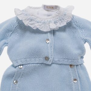 Conjunto de bebé Peto azul 3 piezas, Irulea - 78791