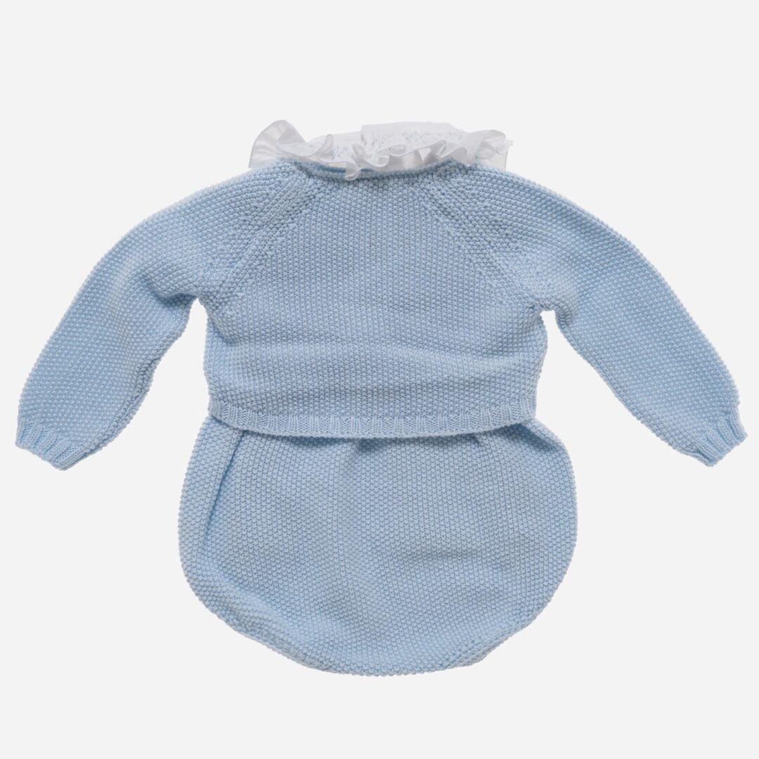 Conjunto de bebé Peto azul 3 piezas, Irulea - 78791
