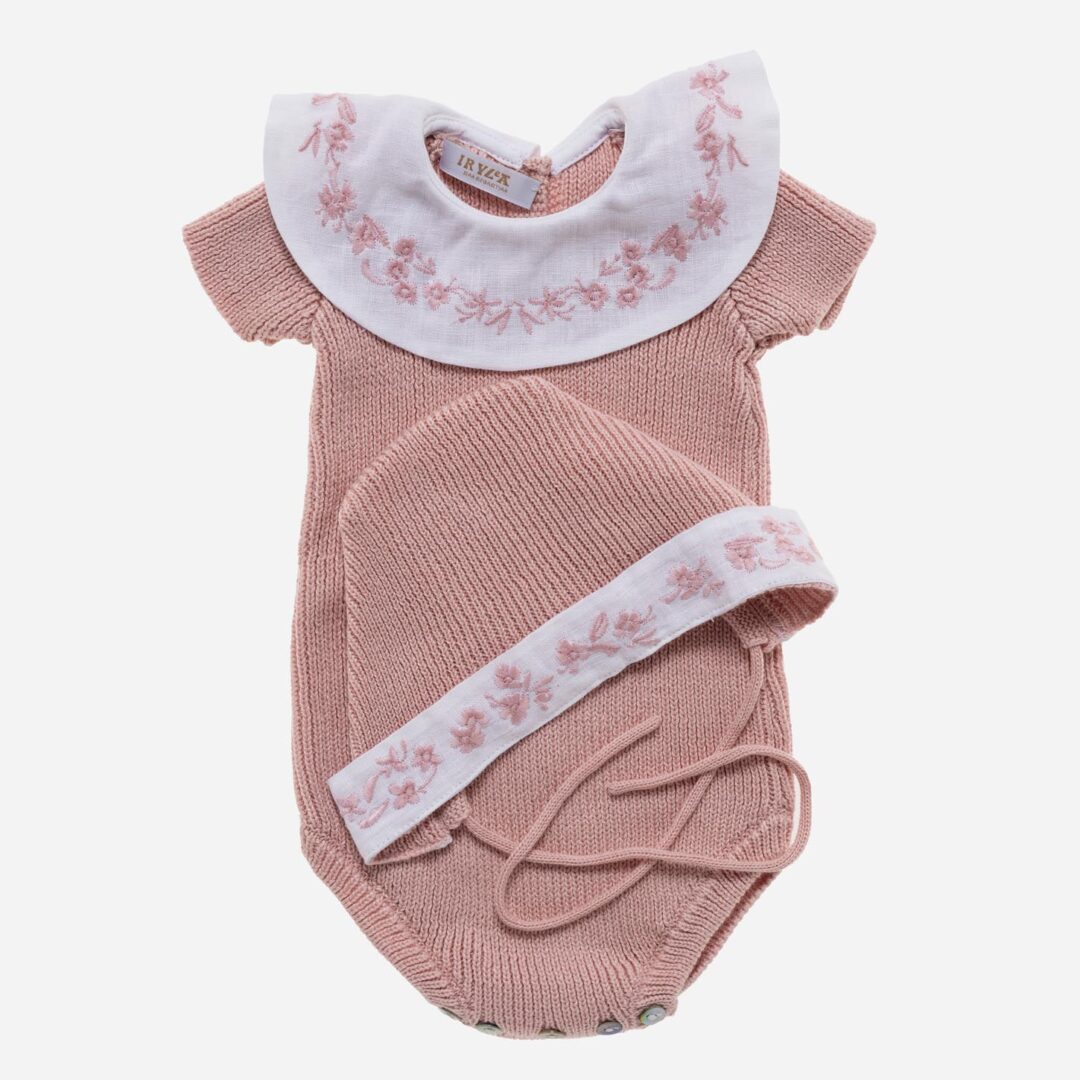 Bombacho bebé Cuello rosa, Irulea - 78831