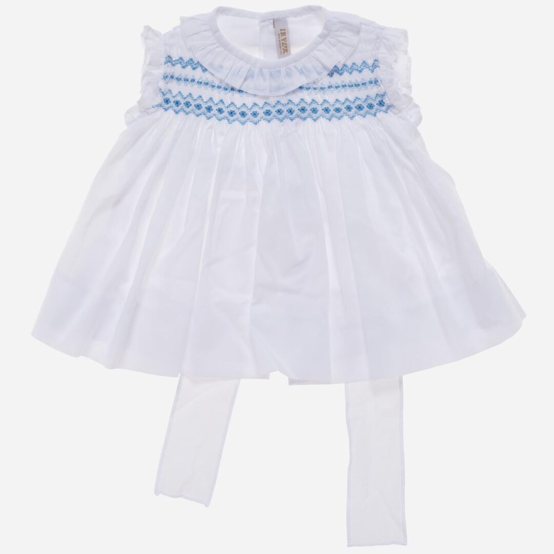 Vestido para niña Nido blanco 2 piezas, Irulea - 78634