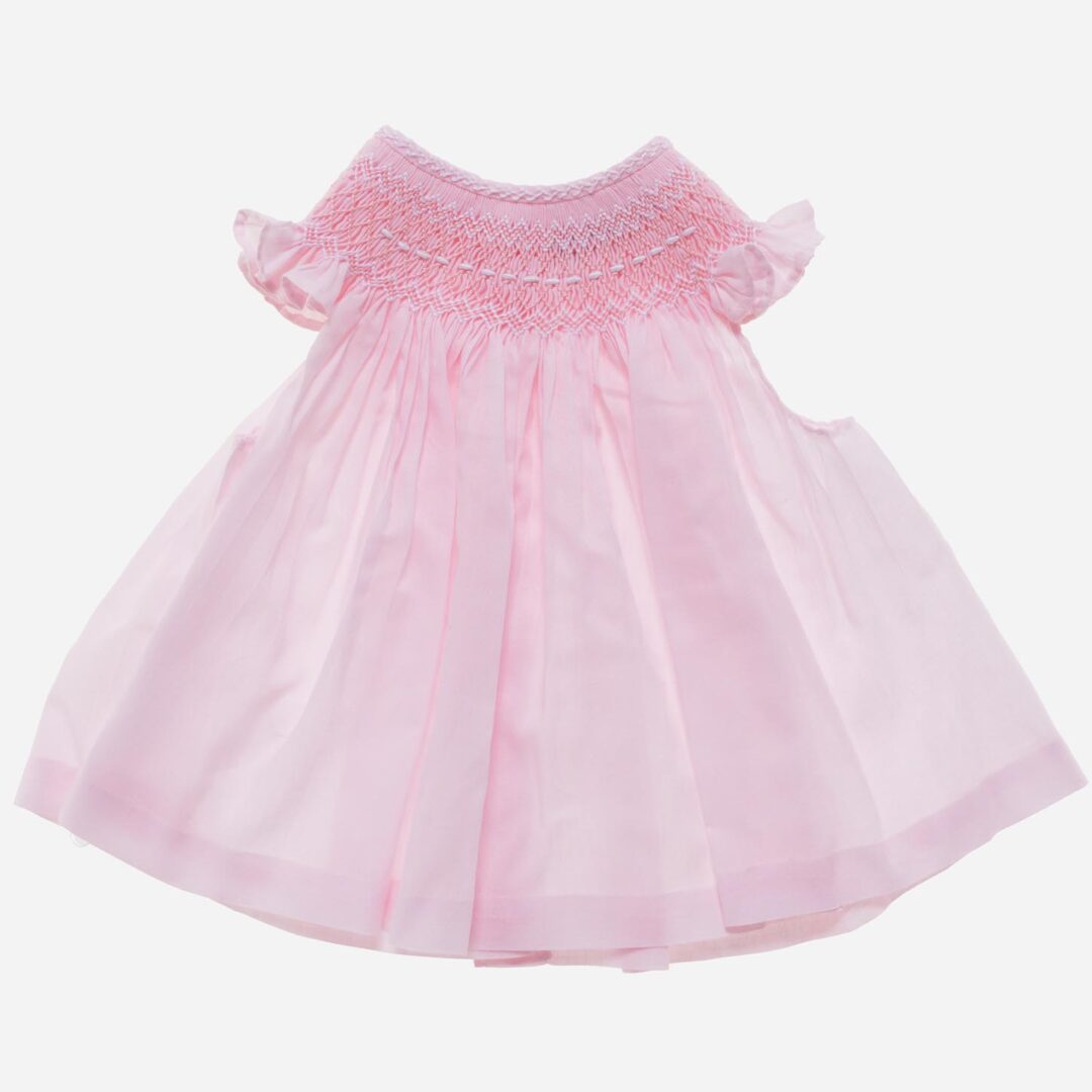 Faldón para bebé Jesusito rosa 2 piezas, Irulea - 78513