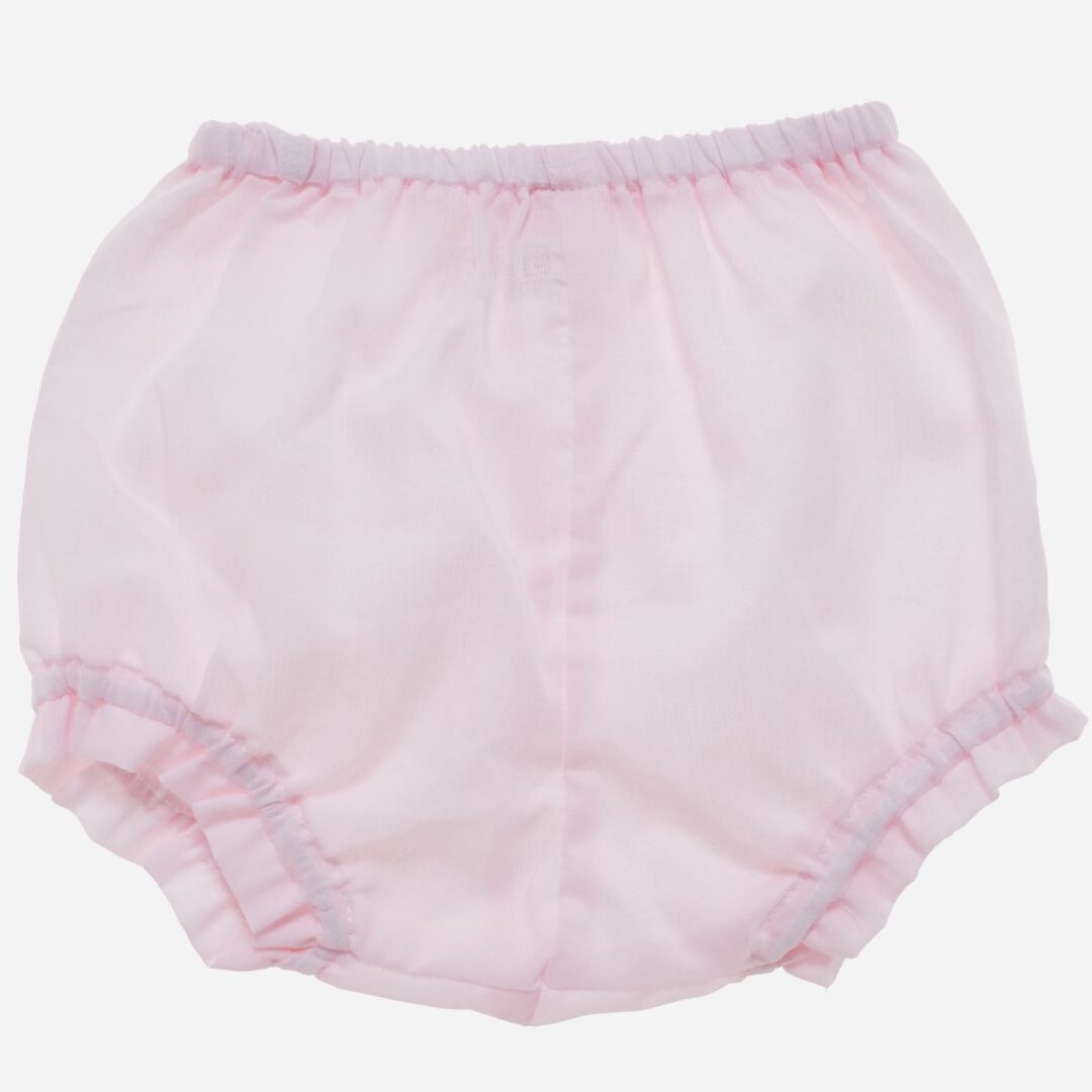 Faldón para bebé Jesusito rosa 2 piezas, Irulea - 78513