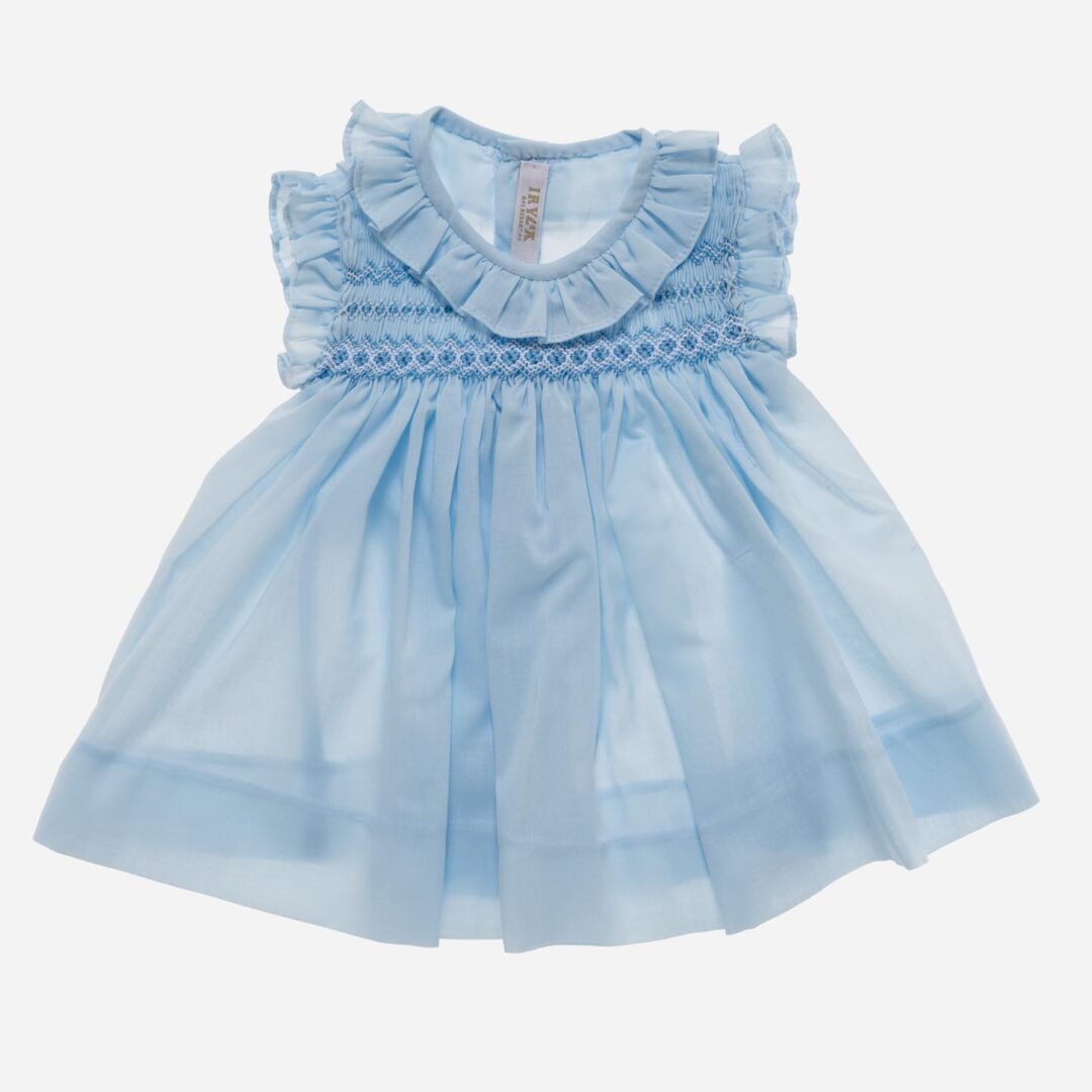 Vestido para niña Nido azul 2 piezas, Irulea - 78642