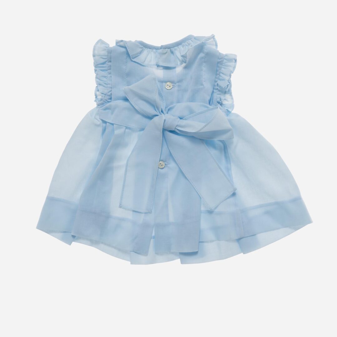 Vestido para niña Nido azul 2 piezas, Irulea - 78642