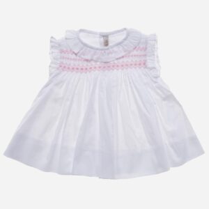 Vestido para niña Nido blanco 2 piezas, Irulea - 78638