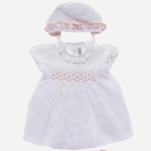 Vestido para niña Conchas 3 piezas Rosa, Irulea - 77930