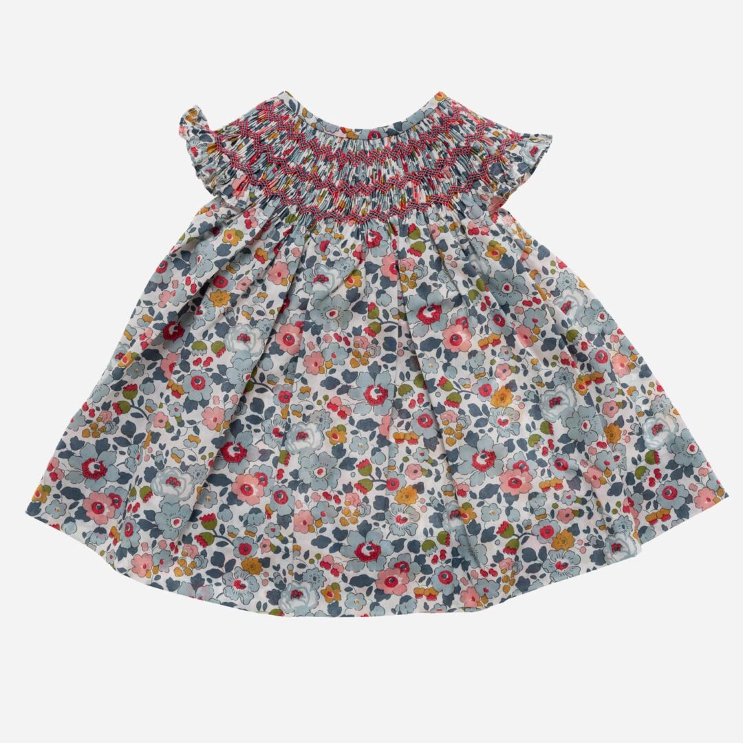 Vestido para niña Liberty Betsy 2 piezas, Irulea - 78650