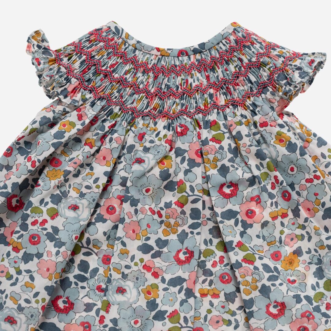 Vestido para niña Liberty Betsy 2 piezas, Irulea - 78650