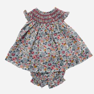 Vestido para niña Liberty Betsy 2 piezas, Irulea - 78650