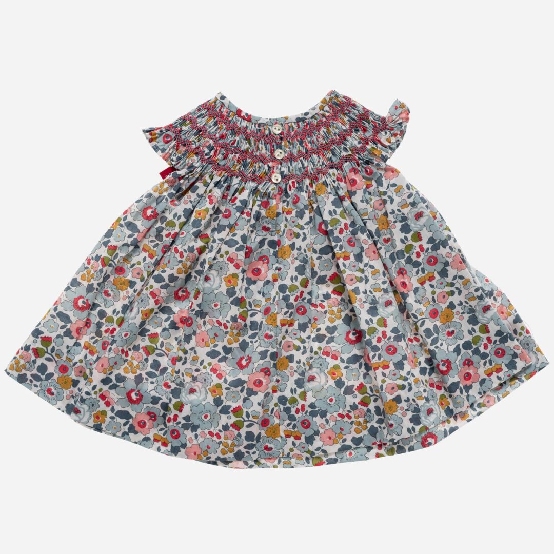 Vestido para niña Liberty Betsy 2 piezas, Irulea - 78650