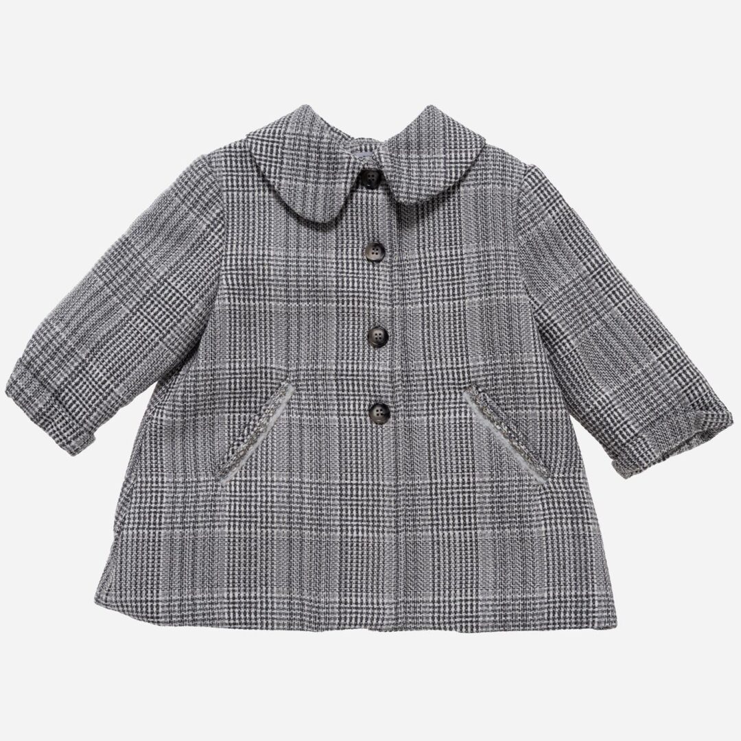 Abrigo para niña Cuadros, Irulea - 79641
