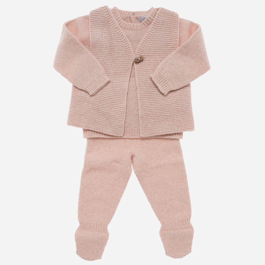 Conjunto de bebé 3 piezas Chaleco, Irulea - 79557