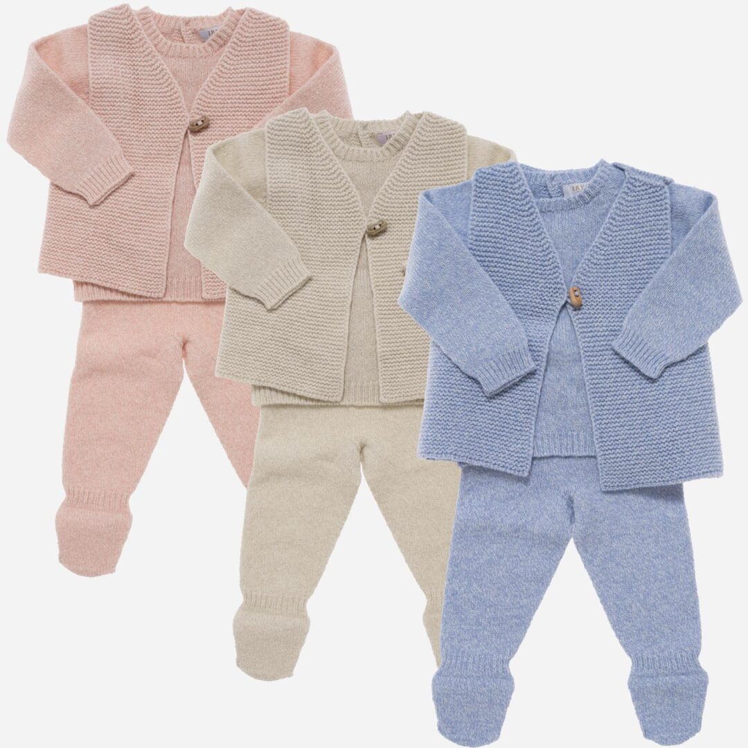 Conjunto de bebé 3 piezas Chaleco, Irulea - 79557