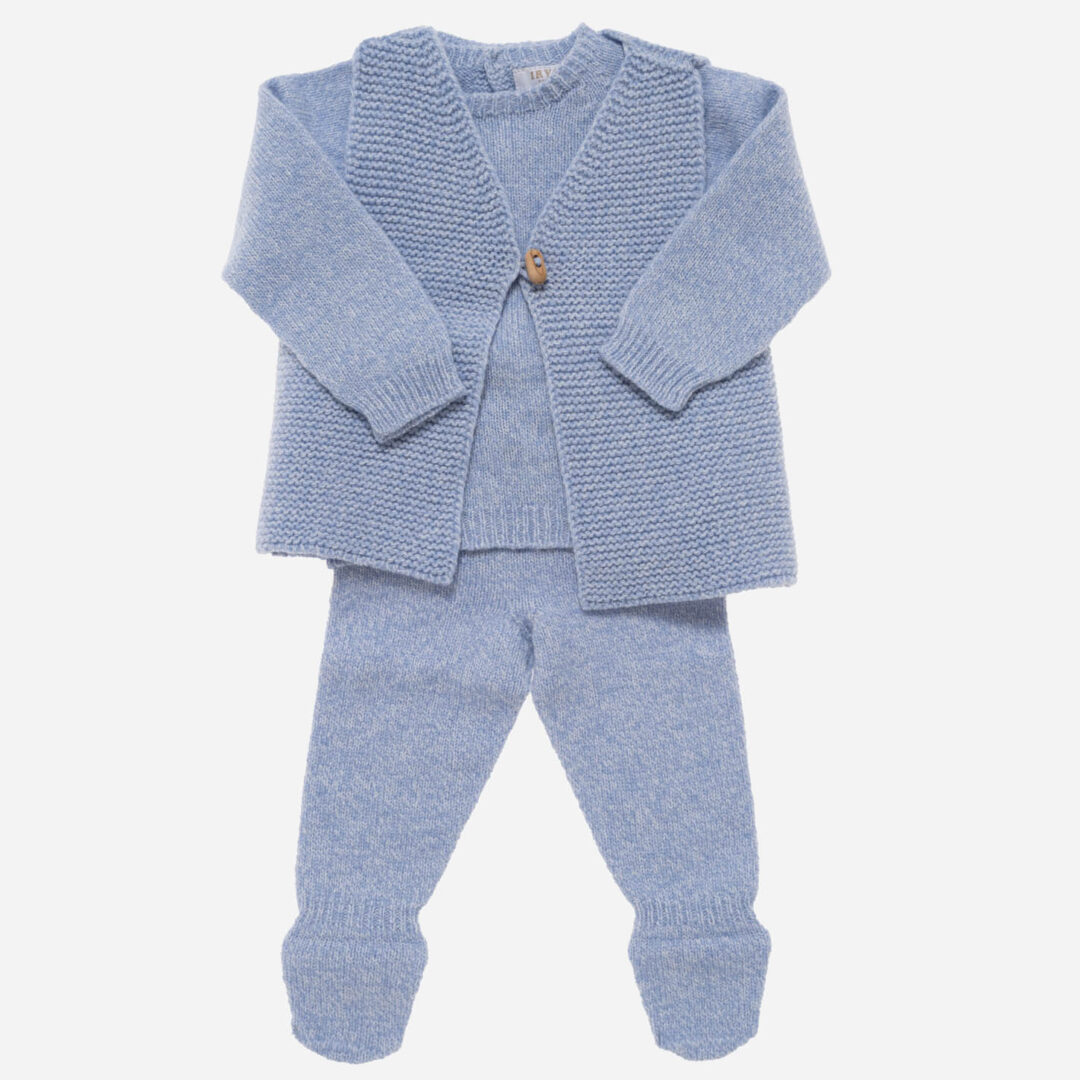 Conjunto de bebé 3 piezas Chaleco, Irulea - 79557
