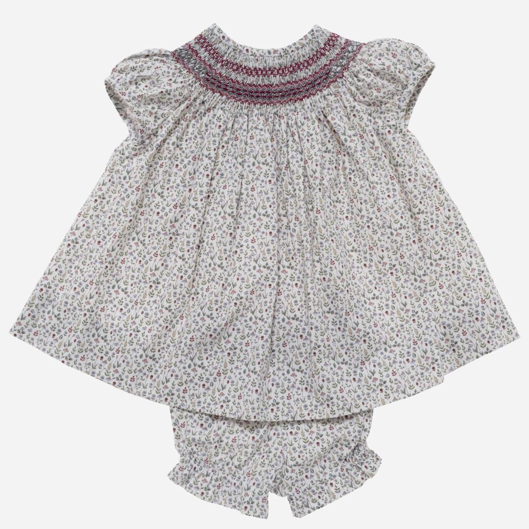 Vestido para niña Nidos 2 piezas, Irulea - 79486