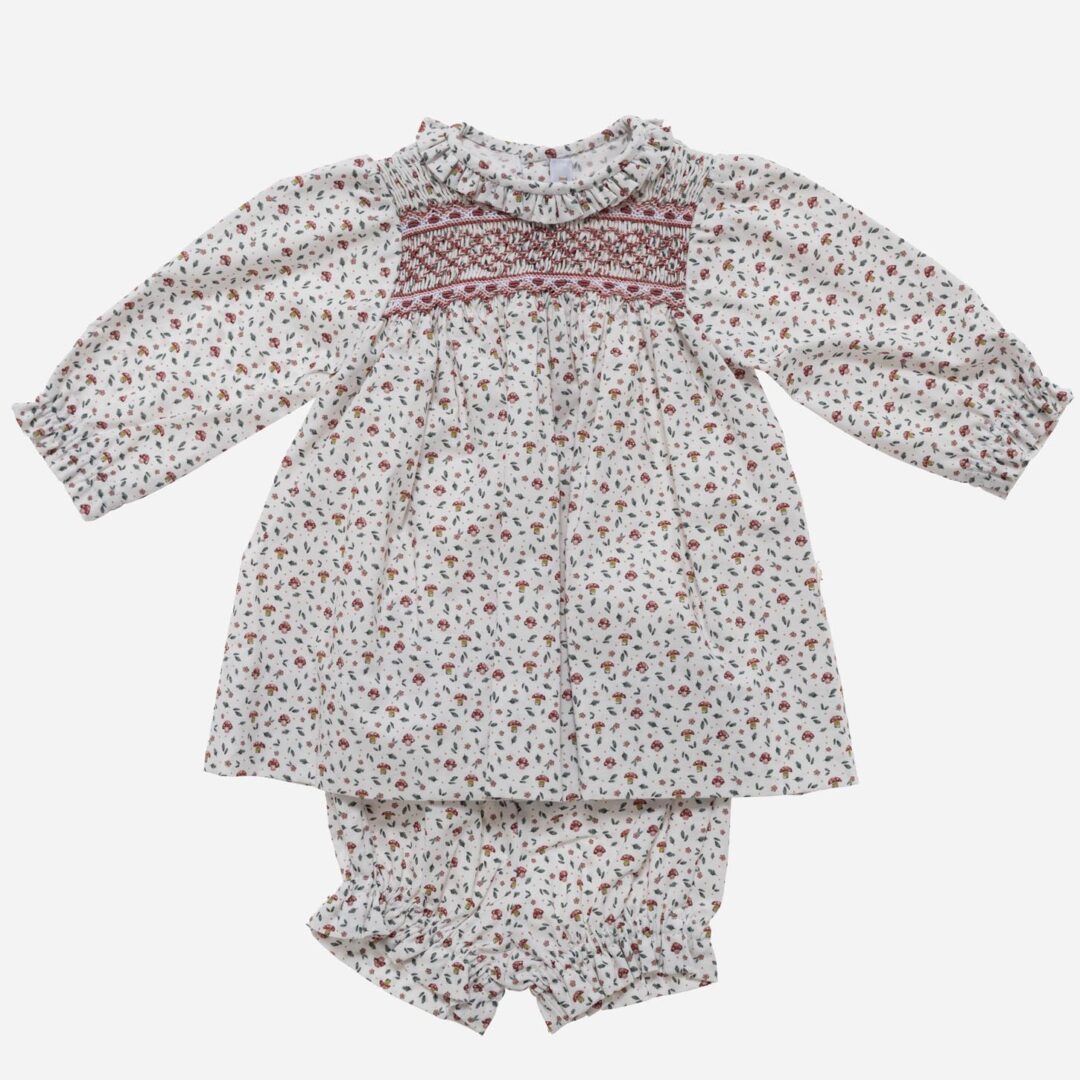 Vestido para niña Setas M/L 2 piezas, Irulea - 79603