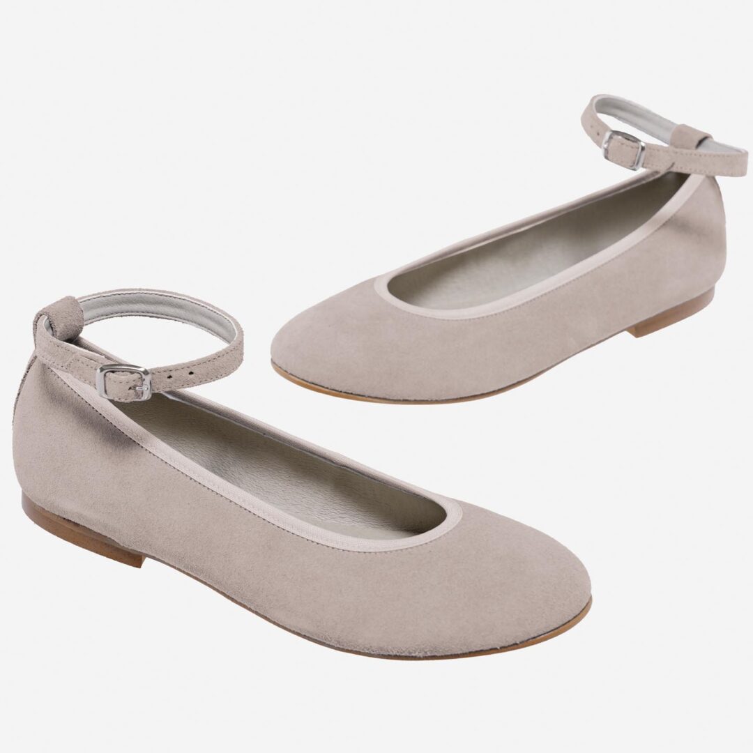Zapato niña beige Serraje, Irulea - 79859
