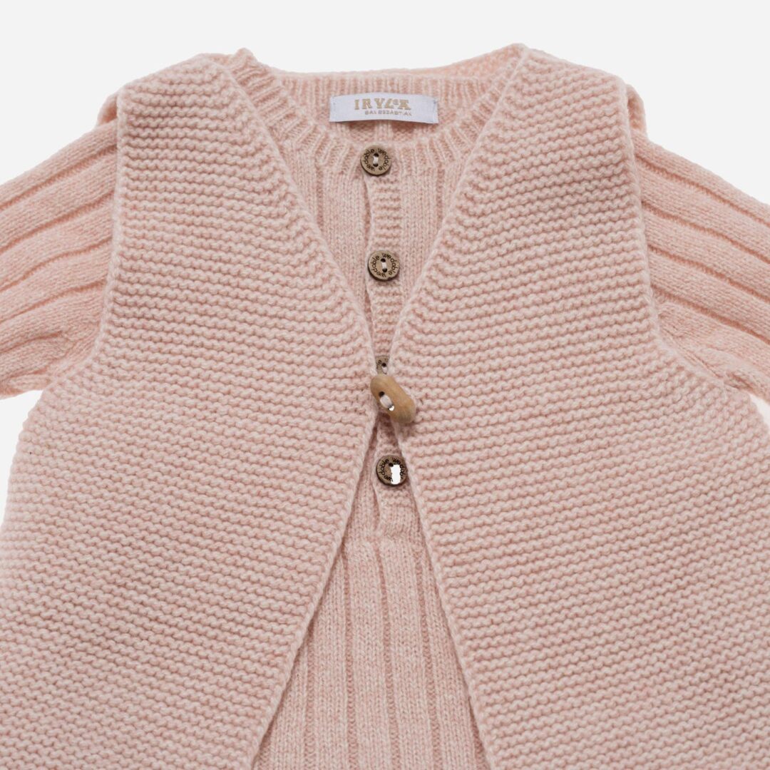 Vestido para niña 2 piezas Punto, Irulea - 79554