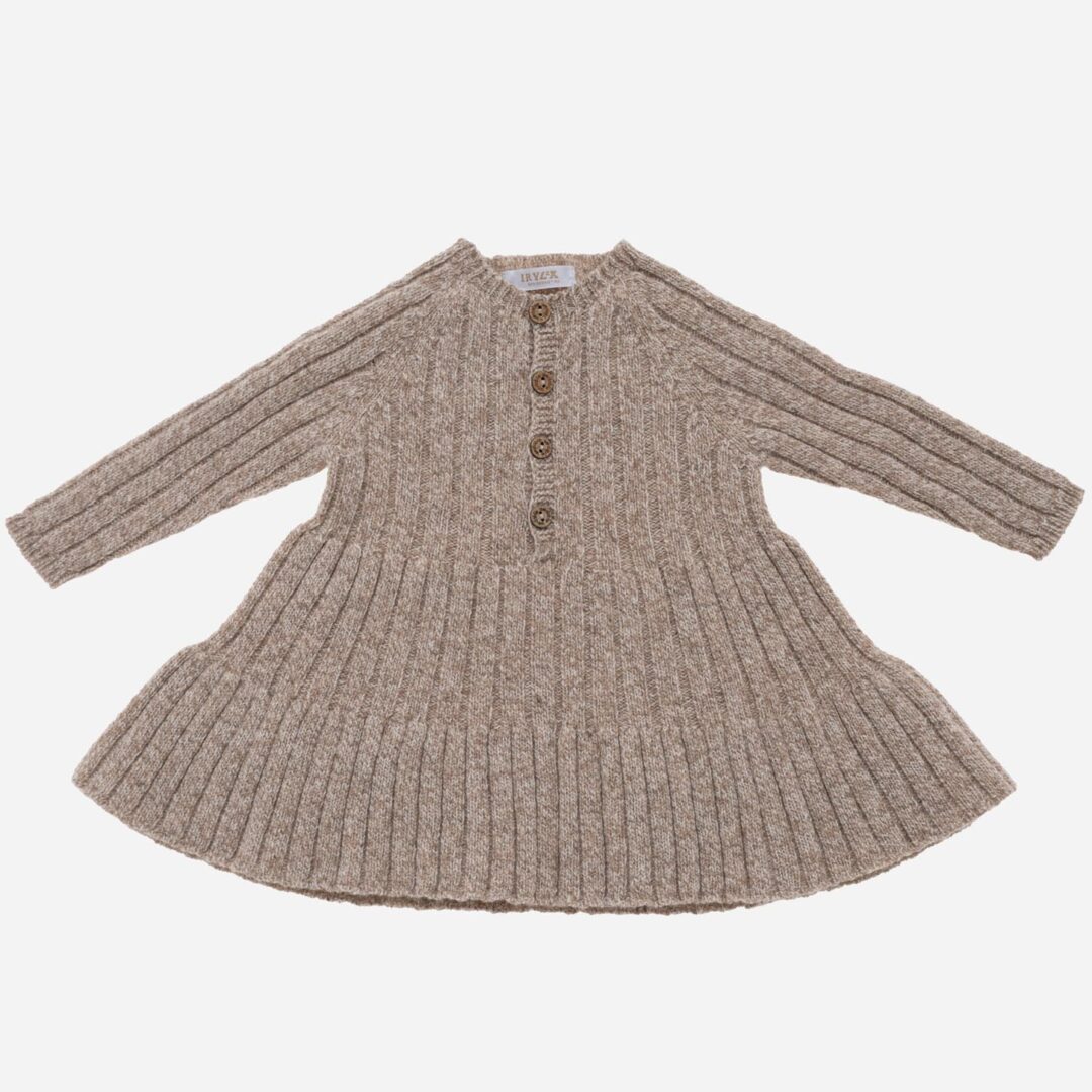 Vestido para niña 2 piezas Punto, Irulea - 79554