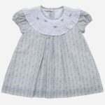 Vestido para niña Volante azul, Irulea - 79443