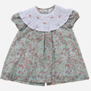 Vestido para niña Volante coral, Irulea - 79447