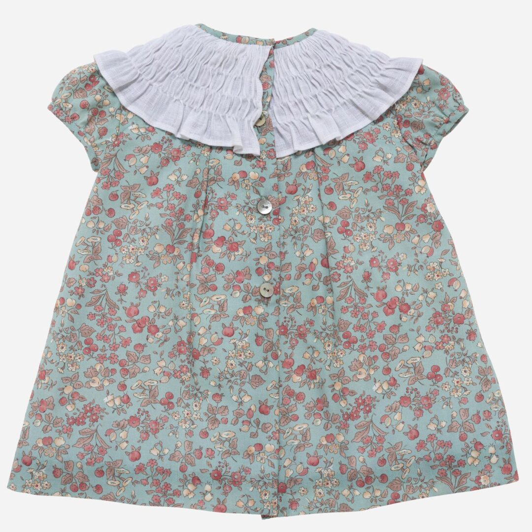 Vestido para niña Volante coral, Irulea - 79447
