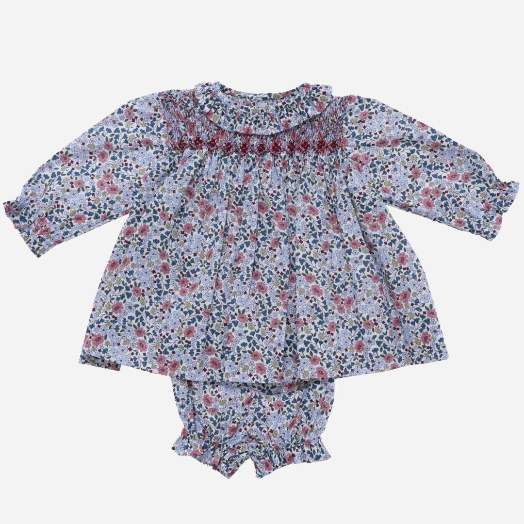 Vestido para niña Flores 2 piezas M/L, Irulea - 79703