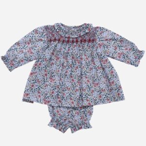 Vestido para niña Flores 2 piezas M/L, Irulea - 79703