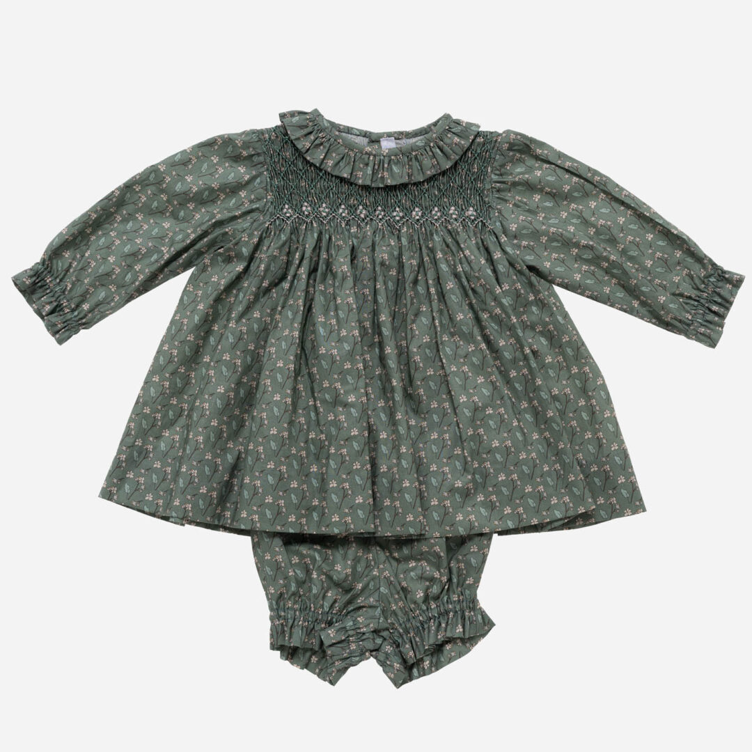 Vestido para niña Hojas M/L 2 piezas , Irulea - 79481