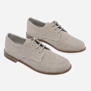 Zapato niño arena Lino, Irulea - 79944