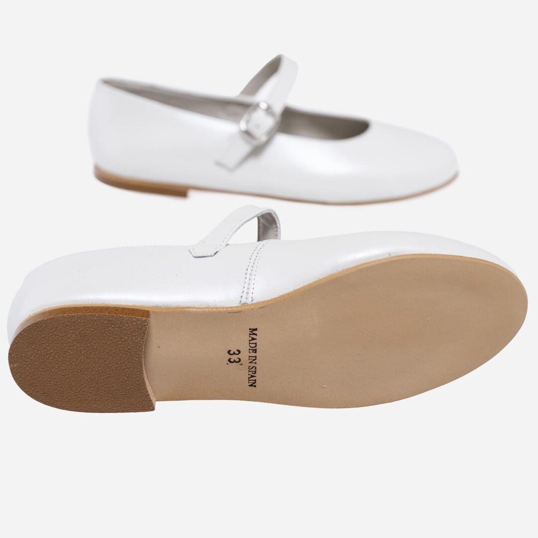 Zapato niña beige Nácar, Irulea - 79919
