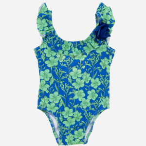 Bañador niña Jade azul, Irulea - 81131
