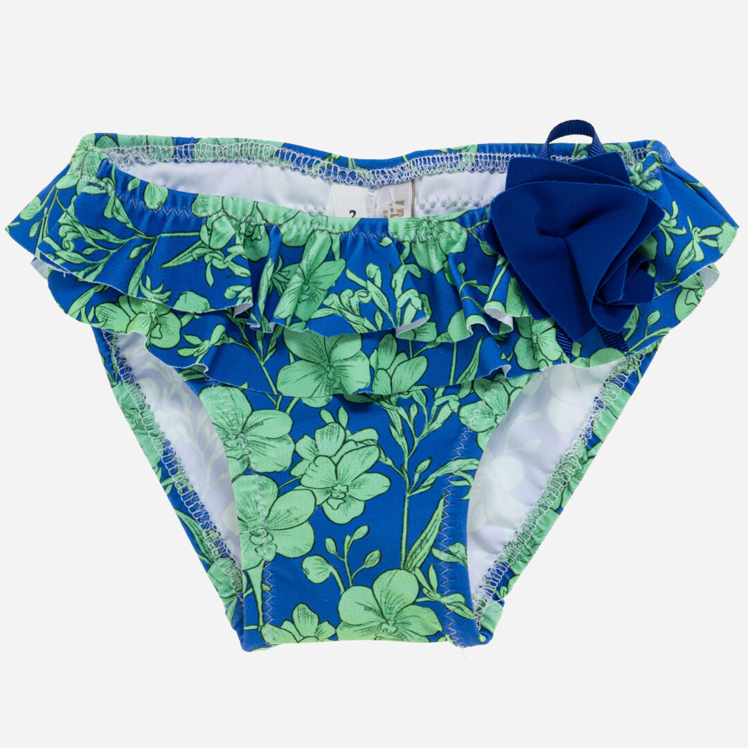 Braguita bañador niña Jade azul, Irulea - 81141