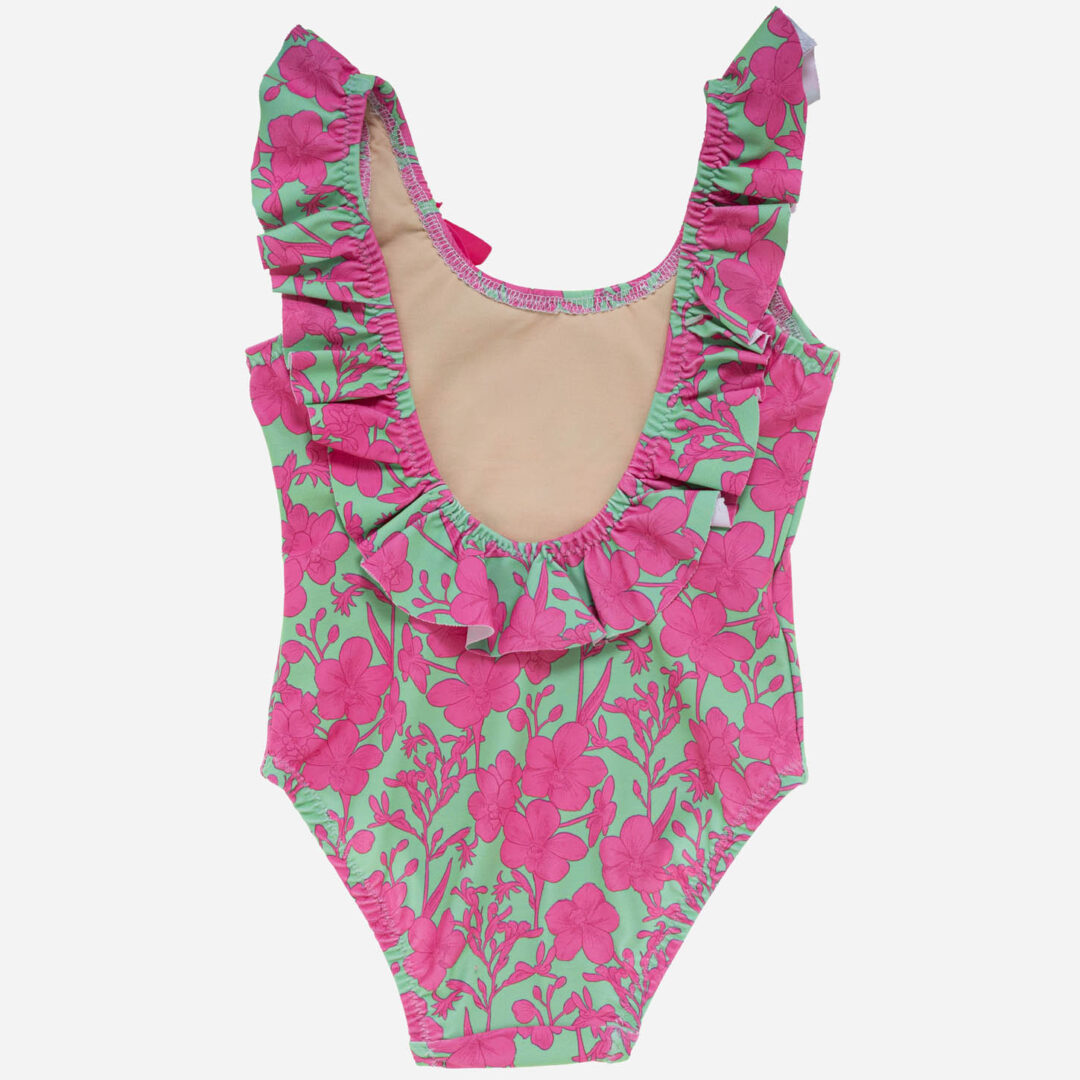 Bañador niña Jade fucsia, Irulea - 81117