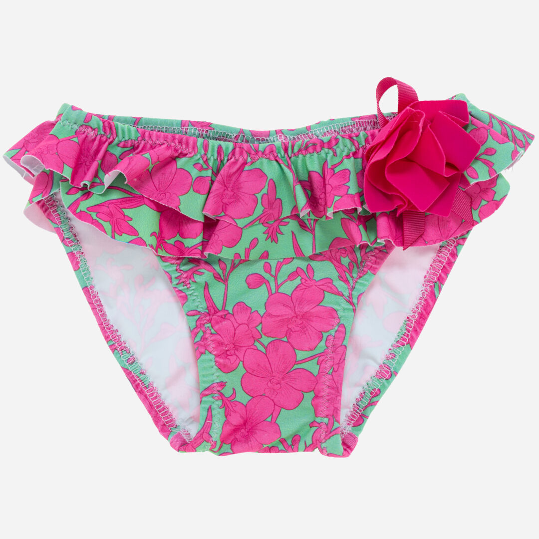 Braguita bañador niña Jade fucsia, Irulea - 81127