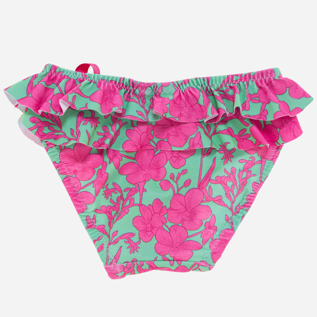 Braguita bañador niña Jade fucsia, Irulea - 81127