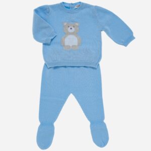 Conjunto de bebé Osito azul 2 piezas, Irulea - 80854