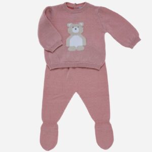 Conjunto de bebé Osito rosa 2 piezas, Irulea - 80858