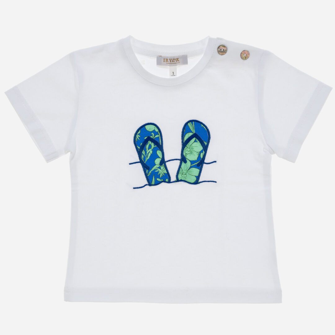 Camiseta Jade azul, Irulea - 81136
