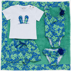Bañador niña Jade azul, Irulea - 81131