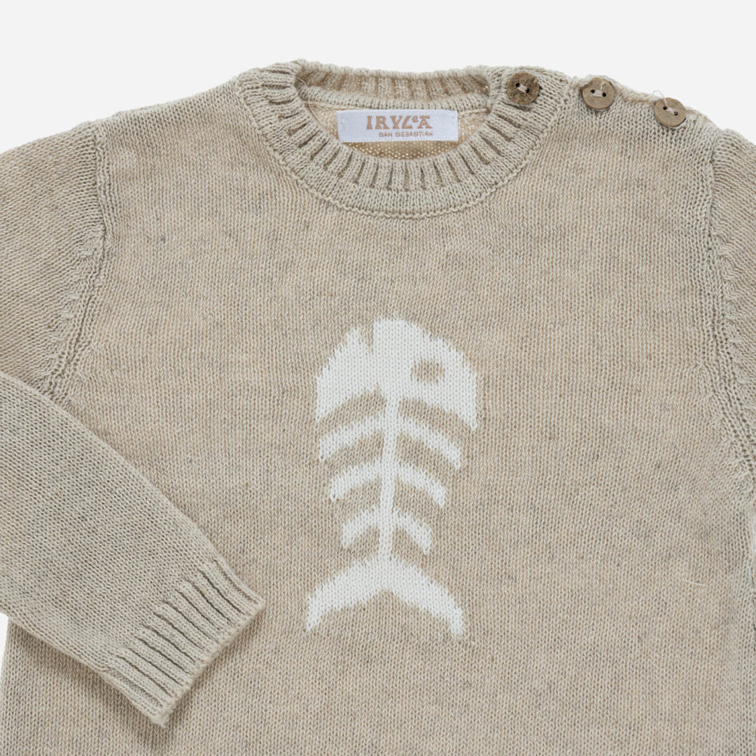Jersey de punto niño Pez, Irulea - 80840