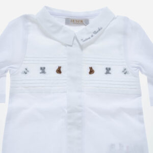 Pijama para bebé Animales blanco, Irulea - 80566