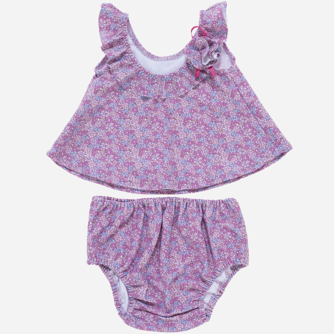 Bañador niña Viena 2 piezas, Irulea - 81443