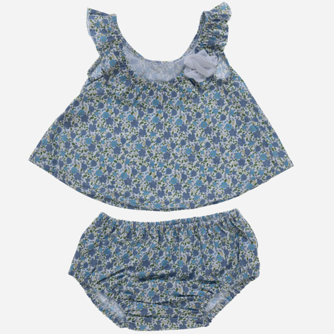 Bañador niña Floral 2 piezas, Irulea - 81446